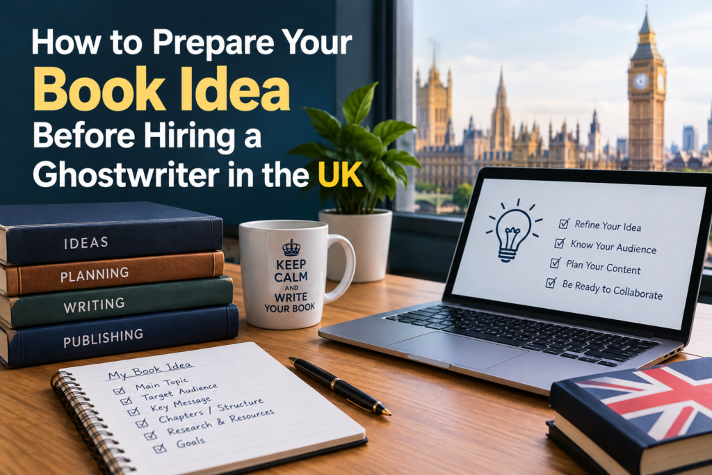 repare Your Book Idea