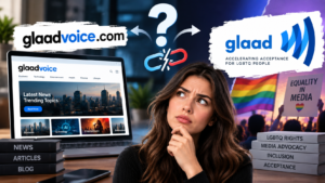 Is glaadvoice com Connected to GLAAD?