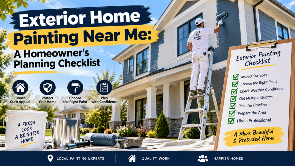 Exterior Home Painting Near Me