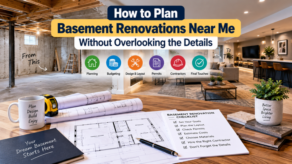 basement renovations near me