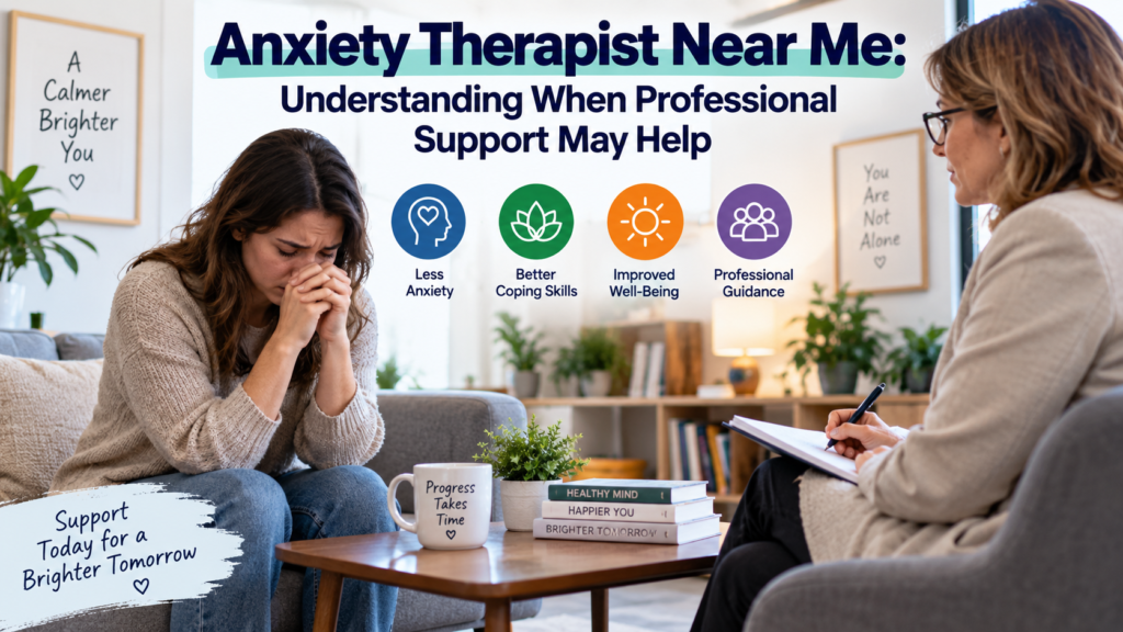 Anxiety Therapist Near Me