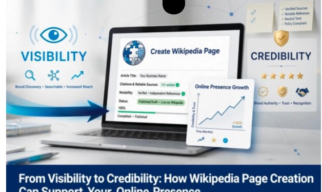 From Visibility to Credibility: How Wikipedia Page Creation Can Support Your Online Presence