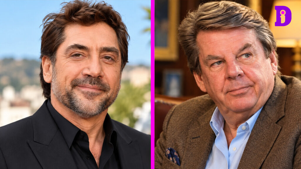 Johann Rupert and Javier Bardem